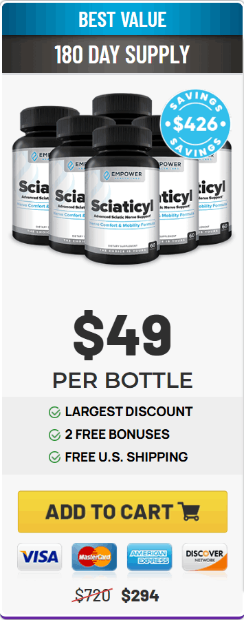 Sciaticyl $49/bottle
